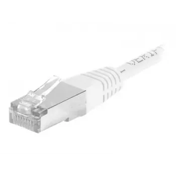 Câble de raccordement EXERTIS CONNECT Cat.6a F/UTP, 15 m, noir, 10 Gbit/s, gaine slim anti-accroche 850021