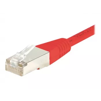 Câble de raccordement Cat6 F/UTP EXERTIS CONNECT, rouge, 30 m 853343