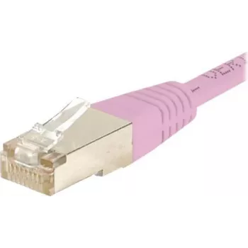 Câble de brassage Cat6 S/FTP PiMF EXERTIS CONNECT, rose, 15 m 854486
