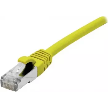 Câble de brassage Cat6 RJ45 S/FTP Dexlan 1 m jaune 850818