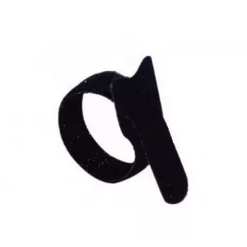 Attache-câble velcro EXERTIS CONNECT, 31 cm, 20 pièces, noir, réutilisable 629166