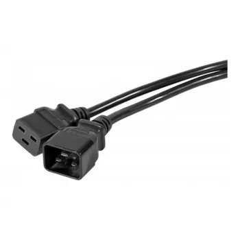 Câble de rallonge d'alimentation C20 vers C19 EXERTIS CONNECT 2 m noir 808002