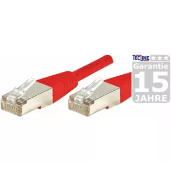 EXERTIS CONNECT câble patch Cat.6 S/FTP, PiMF, rouge, 0,5 m 856829