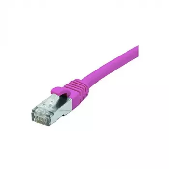 Câble patch EXERTIS CONNECT Cat. 6 F/UTP PoE sans halogène rose, 25,0 m 854440