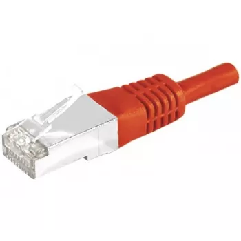 Câble patch EXERTIS CONNECT Cat.6 S/FTP, PiMF, rouge, 3,0 m 856874