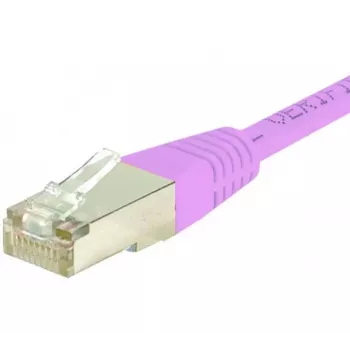 Câble patch EXERTIS CONNECT Cat.6 S/FTP PiMF, RJ45, rose, 30 m 854488
