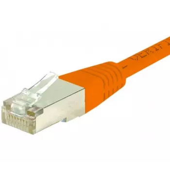 Câble patch Cat6 F/UTP EXERTIS CONNECT, orange, 50 m 853355