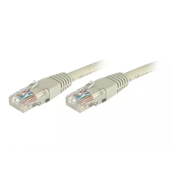 Câble patch RJ45 EXERTIS CONNECT Dexlan Cat6 U/UTP, 3 m, gris 854185
