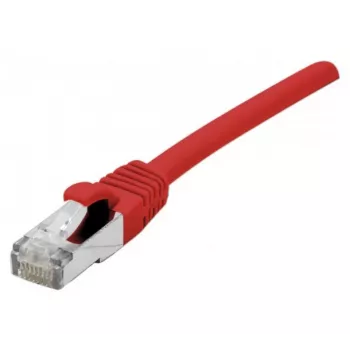 Câble patch Cat. 6 F/UTP EXERTIS CONNECT, PoE, sans halogène, rouge, 30 m 854404