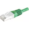 Câble patch EXERTIS CONNECT Cat.6A S/FTP, 15 m, vert 858353