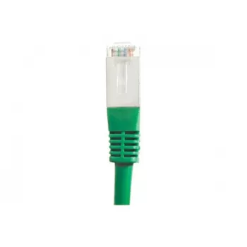 Câble patch EXERTIS CONNECT S/FTP CAT.6, PiMF, vert, 1,5 m, slim anti-accroche 856857
