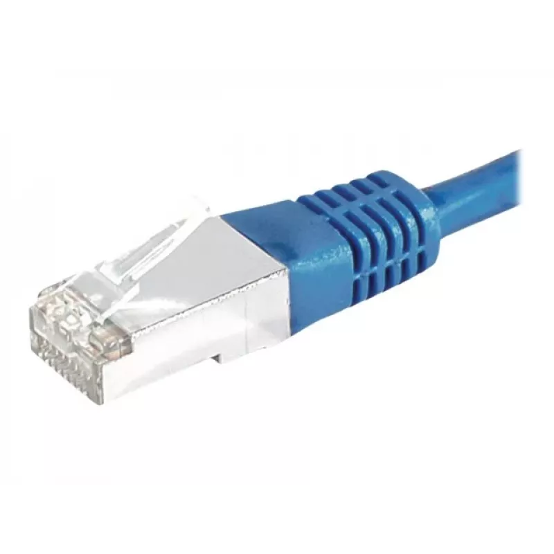 Câble patch Exertis Connect 856850 Cat6 S/FTP, 1 m, bleu