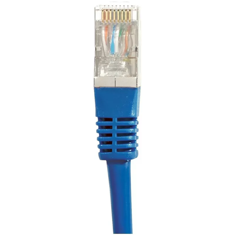 Câble patch Exertis Connect 856850 Cat6 S/FTP, 1 m, bleu
