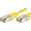 Câble patch Exertis Connect Cat6 S/FTP, 1 m, jaune 856849
