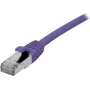 Câble patch Cat 6A S/FTP EXERTIS CONNECT, violet, 2 m 858518