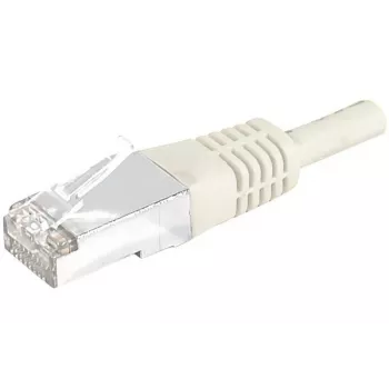 Câble patch Exertis Connect 857740 Cat.6A S/FTP (PiMF) classe EA, 5 m, gris, protection anti-pliure fine