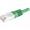 Câble patch EXERTIS CONNECT CAT.6 S/FTP, 0,5 m, vert 856830