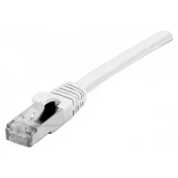 Câble de raccordement EXERTIS CONNECT Cat 6A S/FTP, 20 m, blanc 858508