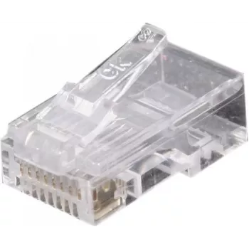 Connecteur de fil RJ45 EXERTIS CONNECT EXC920450 transparent