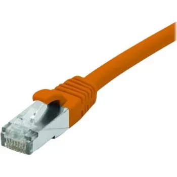 Câble de raccordement EXERTIS CONNECT 858529 Cat 6A S/FTP, 0,15 m, orange, Slim Boot