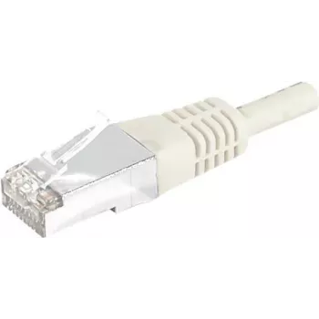 Câble patch Cat.6A S/FTP EXERTIS CONNECT 857700 0,5 m gris embout slim