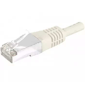 Câble patch Cat.6A S/FTP EXERTIS CONNECT 857700 0,5 m gris embout slim