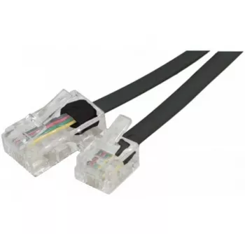 Câble téléphonique EXERTIS CONNECT noir 2,0 m (EXC911735)