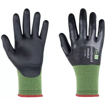 Gants résistants aux coupures Honeywell CoreShield Double 24-7D28B/10 taille 10 (XL) gris/noir double enduction nitrile 1 paire