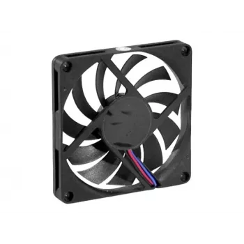 Ventilateur de boîtier Exertis Connect 80 mm – palier lisse, 3 broches, noir 910191