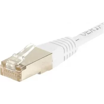 Câble patch Cat.6 S/FTP EXERTIS CONNECT 856824 0,3 m blanc embout slim