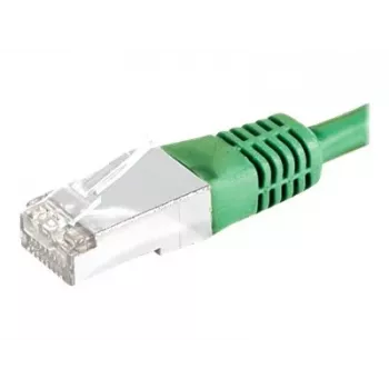Câble patch Cat.6A S/FTP EXERTIS CONNECT 0,5 m vert 858345
