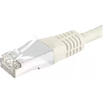 Câble patch Cat6 S/FTP PiMF EXERTIS CONNECT gris 0,5 m slim anti-accroche 856828