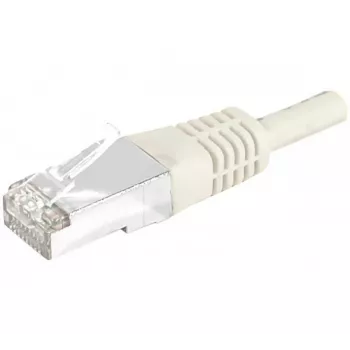 Câble patch Cat6 S/FTP PiMF EXERTIS CONNECT gris 0,5 m slim anti-accroche 856828