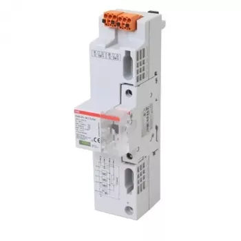 Parafoudre combiné ABB OVRZP+3N12.5-255MCB6 type 1+2, 3P+N, 255 V, 12,5 kA, avec MCB intégré 2CTB815799R3100