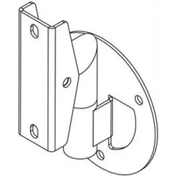 Support mural NEXO VNI-WB02 pour enceintes, charge max. 15 kg, noir