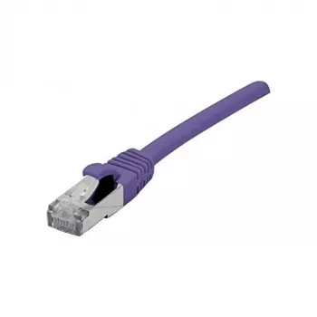 Câble patch Cat 6A S/FTP EXERTIS CONNECT, violet, 15 m, boot slim snagless, 10 Gbps 858523