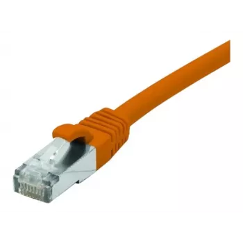 Câble patch Cat 6A S/FTP EXERTIS CONNECT, 0,5 m, orange 858531
