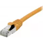 Câble patch Cat 6A S/FTP EXERTIS CONNECT, 5 m, orange 858536