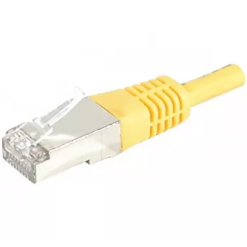 Câble patch Cat.6A S/FTP EXERTIS CONNECT, 1 m, jaune 858331