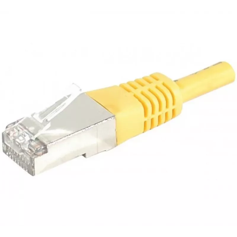 Câble patch Cat.6A S/FTP EXERTIS CONNECT, 1 m, jaune 858331