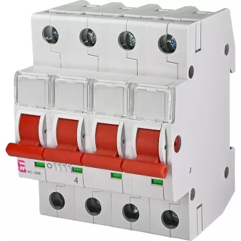 Interrupteur-sectionneur ETI 002423417 pour montage sur panneau, 4 pôles, 125 A, 690 V AC