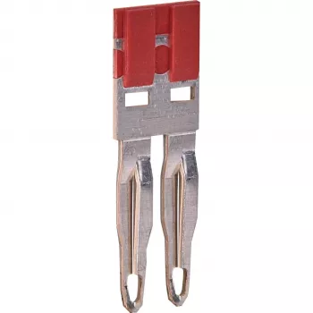 ETI ESC-PTP4/02/R pont de connexion pour liaison transversale, 2 bornes pontées, rouge 003903028