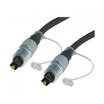 Câble audio optique numérique professionnel EXERTIS CONNECT, Toslink mâle vers Toslink mâle, 2,0 m, noir 987998