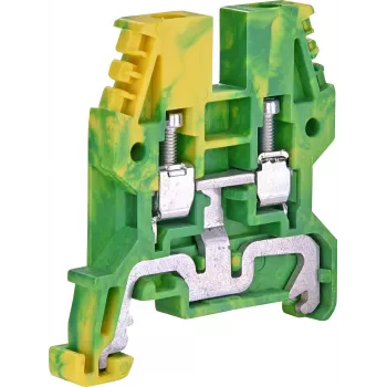Borne de raccordement à la terre ETI ESC-TEO.4, modèle simple, 4 mm², 8 kV, jaune/vert 003903067