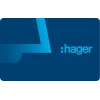 Carte transpondeur Hager RTH303X pour station extérieure vidéo tactile ODT 2.0