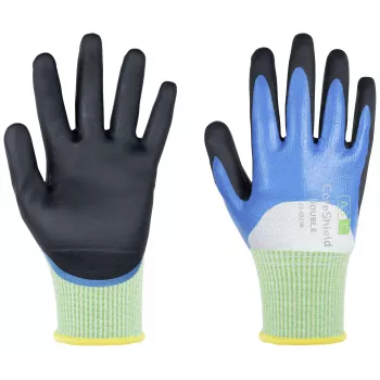 Gants de protection anti-coupure Honeywell CoreShield Double, taille 6, gris/noir, 1 paire 23-0D23W/06