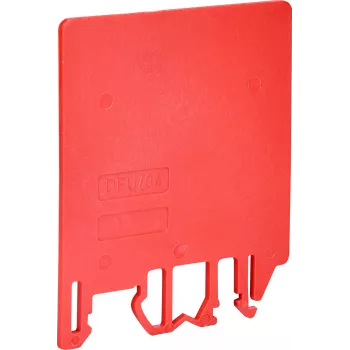 ETI ESC-DFU/4/R élément séparateur femelle pour borne en rangée et borne de neutre – rouge (003903013)