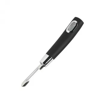 Kesper couteau à pain en bois de hêtre 20 cm acier inoxydable dentelé