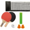 Ensemble de mini tennis de table DONIC SCHILDKRÖT - 2 raquettes FSC (140 x 90 mm), balle, filet 788460