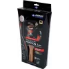 Raquette de tennis de table Donic Schildkröt 788450 pour débutants et joueurs de loisir - revêtement noir, manche en bois, concave, bois 5 plis, mousse 1,0 mm, non homologuée ITTF